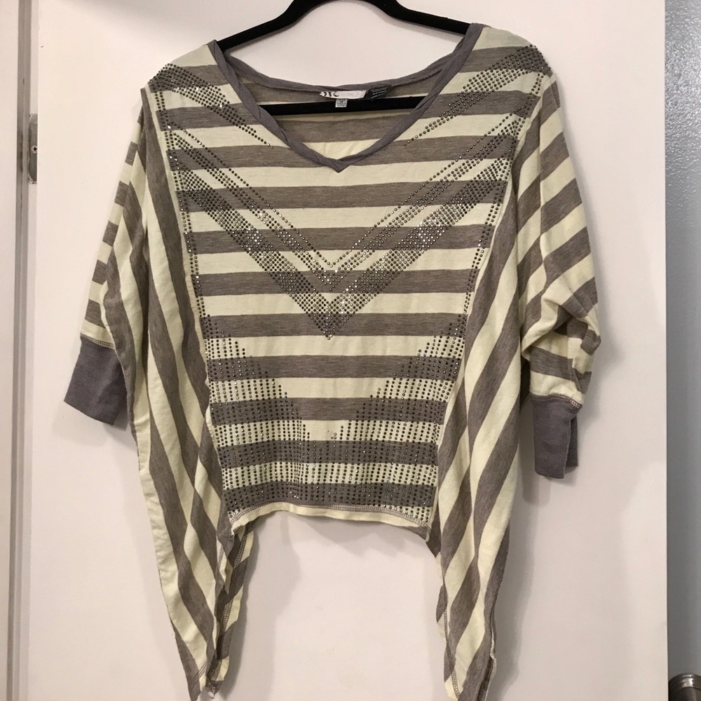 Miss Me top with bling